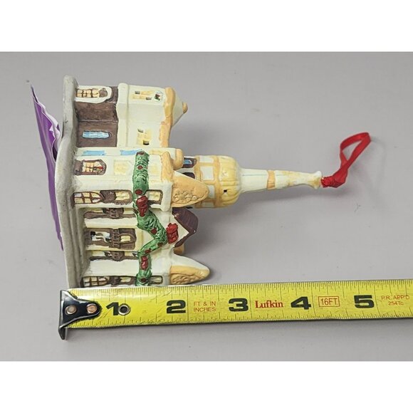 Vintage 1991 Giny Inc. Handcrafted Ceramic Christmas Ornament - Picture 11 of 11